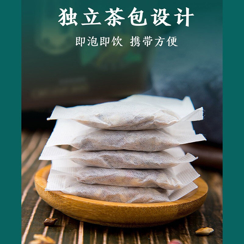 北京同仁堂内廷上用胖大海蒲公英茶 国信大药房养生茶