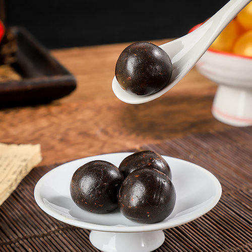 正品】龟鹿二仙丸官方旗舰店人参枸杞黄精覆盆子桑葚大食丸5qk - 图2