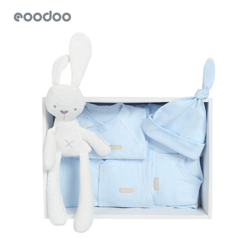 婴儿衣服新生儿礼物春秋套装礼盒 eoodoo婴儿礼盒