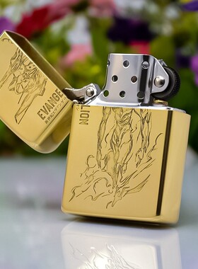 香港佐罗纯铜902福音战士-初号机个性创意老式砂轮送男士礼品包邮