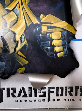 钢铁侠立体酒吧工作室墙面装饰