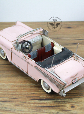 老爷车纯手工酒吧主题餐厅模型