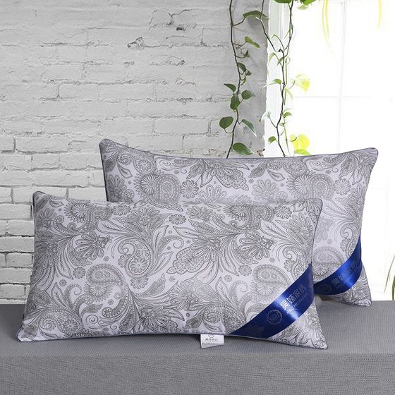 A pair of five-star pillows, washable, high-elastic hotel pillow core, student single pillow, home neck pillow core
