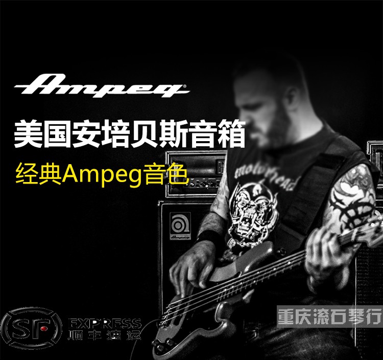 重庆 Ampeg SVT-810E/410HE/4PR0安培贝司音箱箱分体音箱头电子管 - 图1