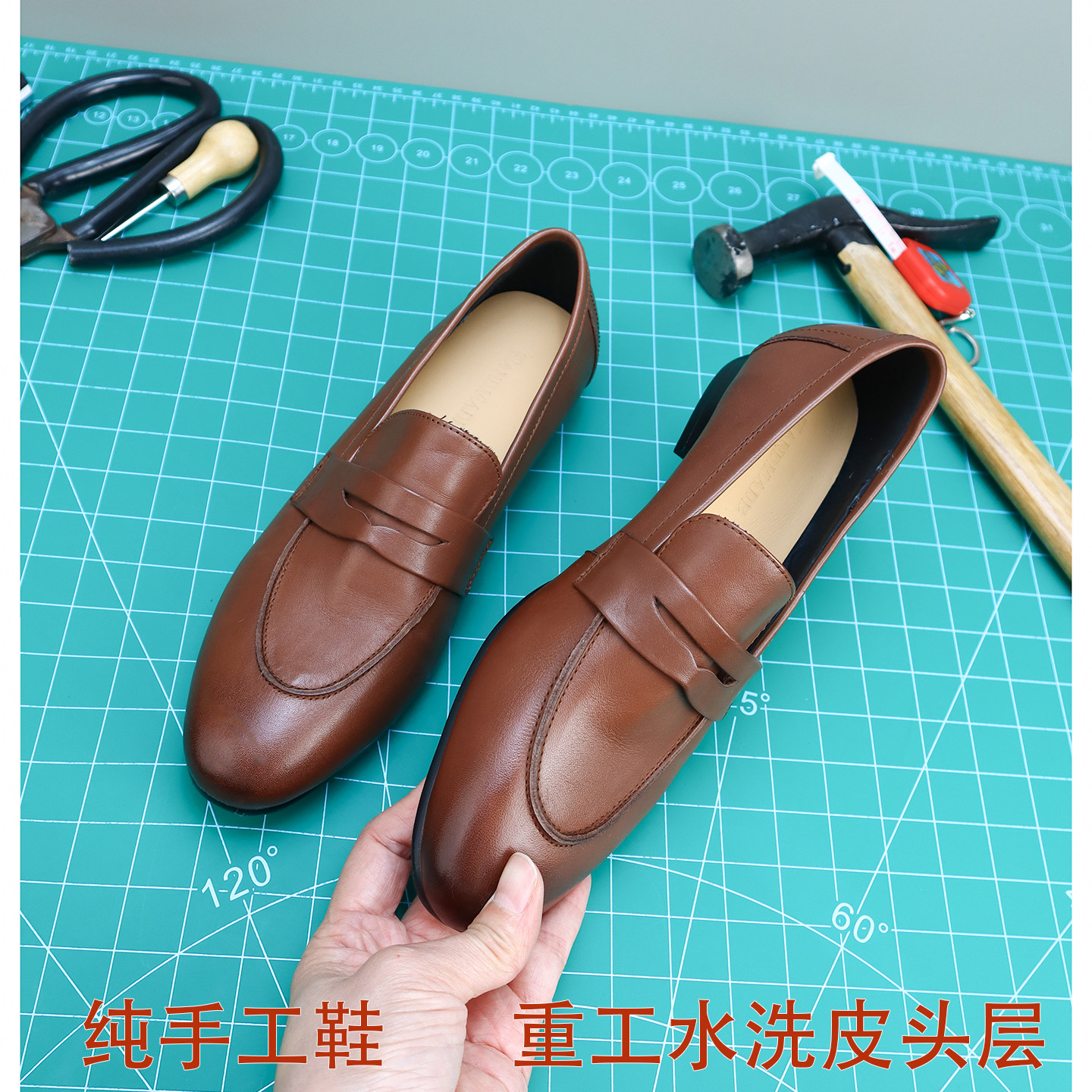 高货韩版圆头乐福鞋女深口单鞋低跟一脚蹬百搭舒适通勤鞋,淘宝优惠券,粉丝福利购,淘宝优惠卷