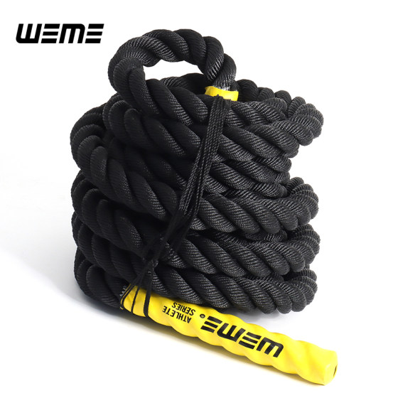Physical explosive training big rope throw