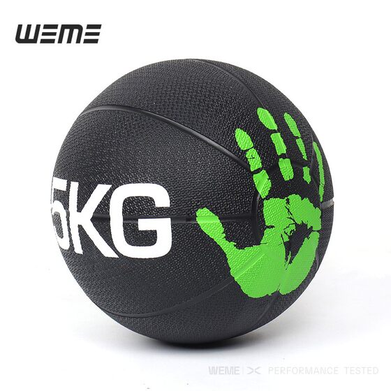 High quality rubber medicine balls with warp and latitude lines