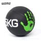 High quality rubber medicine balls with warp and latitude lines