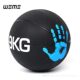 High quality rubber medicine balls with warp and latitude lines