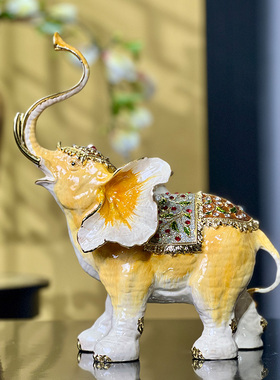 珐琅彩装饰米高家居水晶新中式