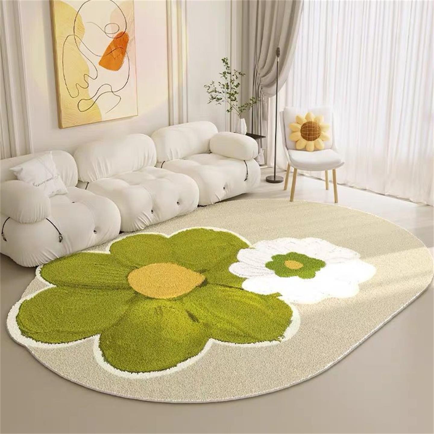 Small fresh living room carpet