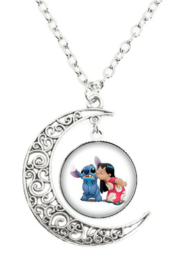 合金扭片链男女通用项链