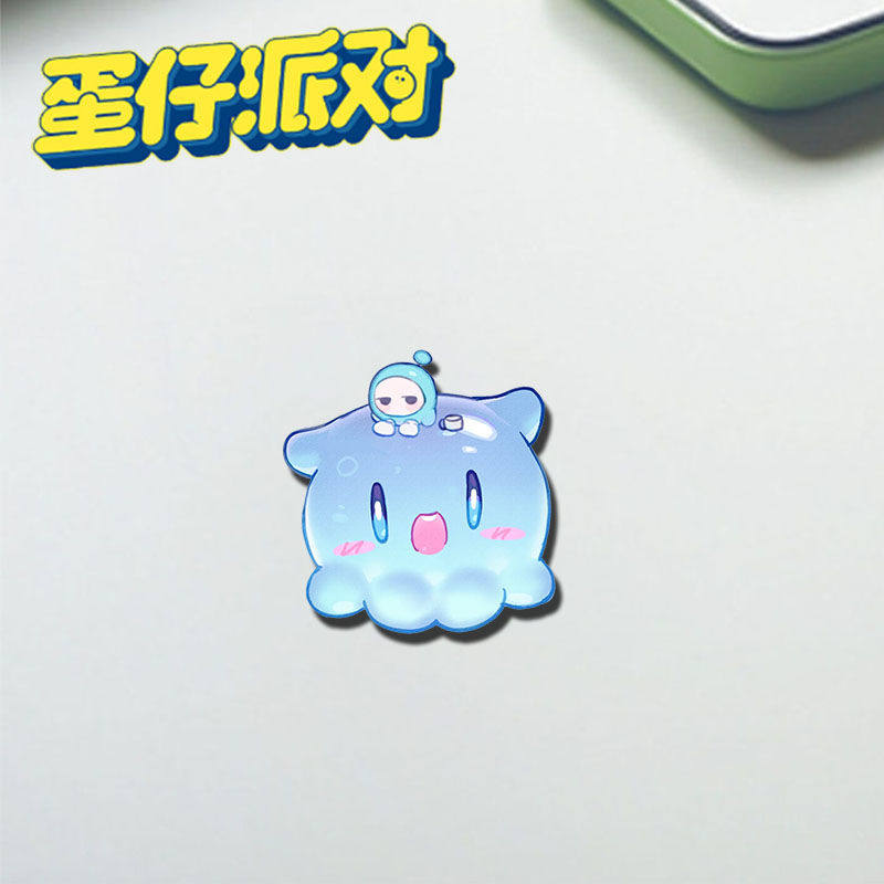 蛋仔派对蛋仔派对胸针新款蛋仔派对周边亚克力胸针神奇艾比可爱学生卡
