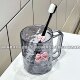 Ins transparent girl mood couple best friend storage wash cup toothbrush cup student dormitory brush cup mouth rinse cup