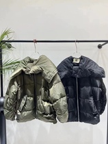 Special Price Seconds Kill New European Station Cicicoco Cat Head Eagle White Goose Down Cuffs Folds even hat down to women