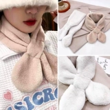 Демисезонный утепленный милый шарф, коллекция 2021, с защитой шеи