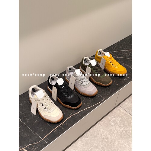 cece coup 顶流 Reach！03/03 新品 25ss 反绒阿甘鞋 休闲德训鞋 - 图0