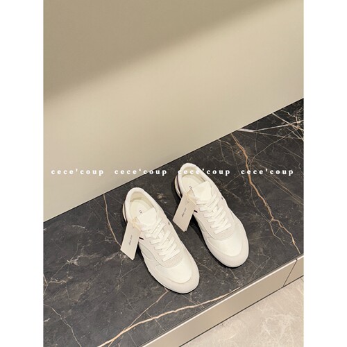 cece coup运动女孩！11/28 新品 24FW 拼色低帮休闲运动鞋 德训鞋 - 图0