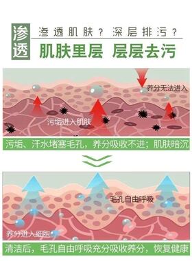好莉卡野菜深层清洁霜