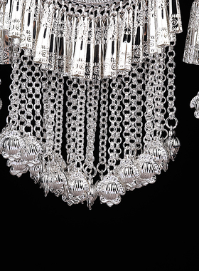 民族风多层流苏项链苗族项圈