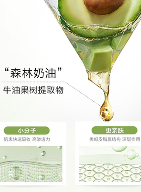 一叶子酪梨补水保湿护肤品正品