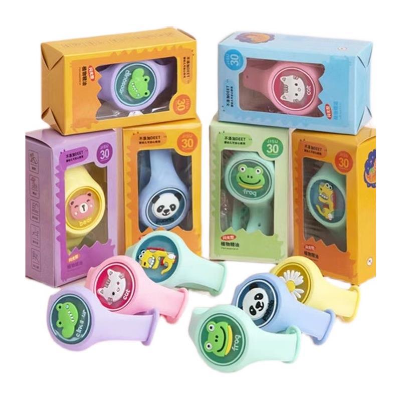 Children's mosquito repellent bracelet, anti-mosquito toy watch, men's flash repellent buckle, waterproof outdoor summer anti-mosquito artifact