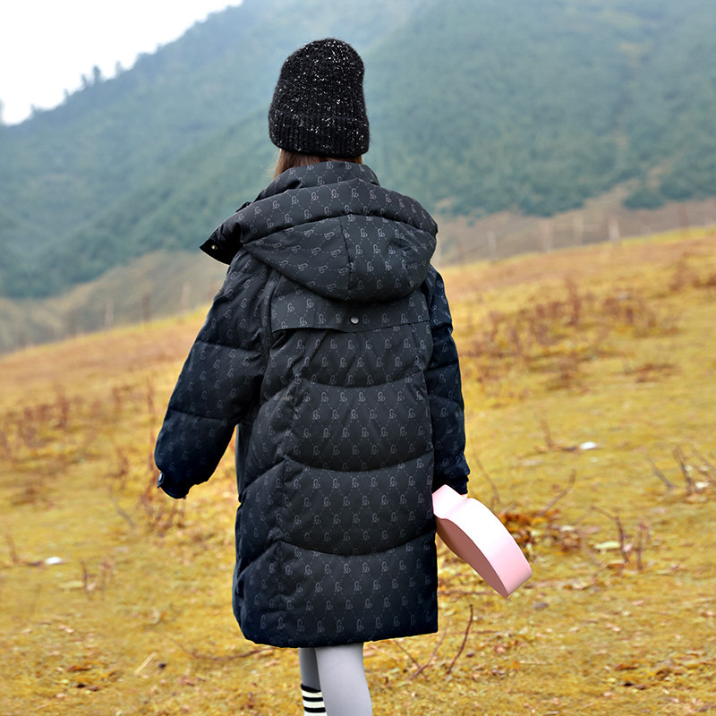 女童羽绒服中长款加厚2025新款儿童中大童韩版洋气冬季外套,淘宝优惠券,粉丝福利购,淘宝优惠卷