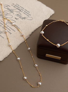 5A强光天然淡水珍珠手链珍珠项链