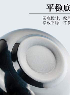 藏式八吉祥不锈钢供水碗净水碗