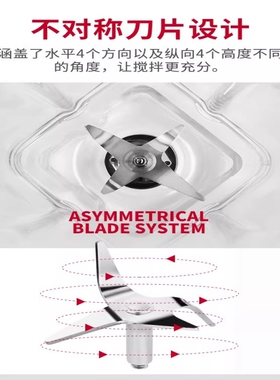kitchenaid凯膳怡料理机5KSB4027C多功能家用婴儿辅食碎冰破壁机