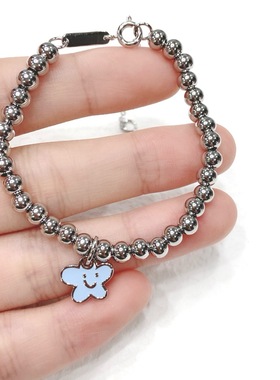 何方小花牌短项链HEFANG手链