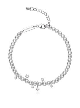 何方HEFANG破碎星云气泡方糖手链高级轻奢饰品配饰女生日礼物