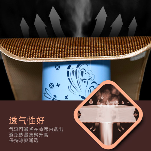 巴巴泥溜娃神器凉席坐垫卡塔3代推车述威小超人宝宝好其遛娃车席 - 图2
