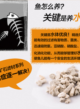自然滤材珊瑚骨装饰净化底砂
