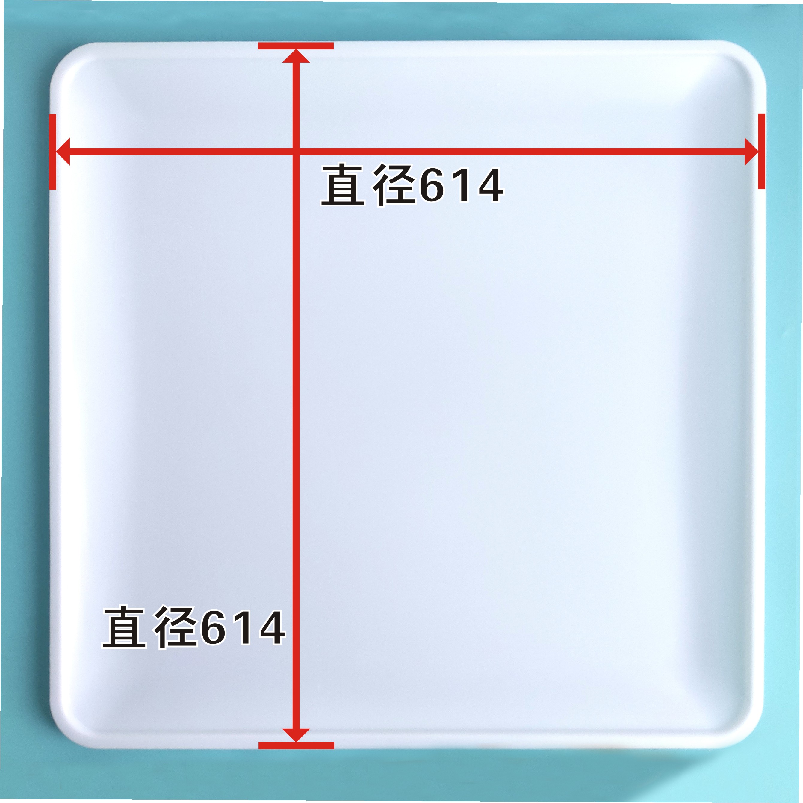 日立电梯大方灯罩614*614NPH轿厢顶白色透光板开孔600*600配件HGP - 图0