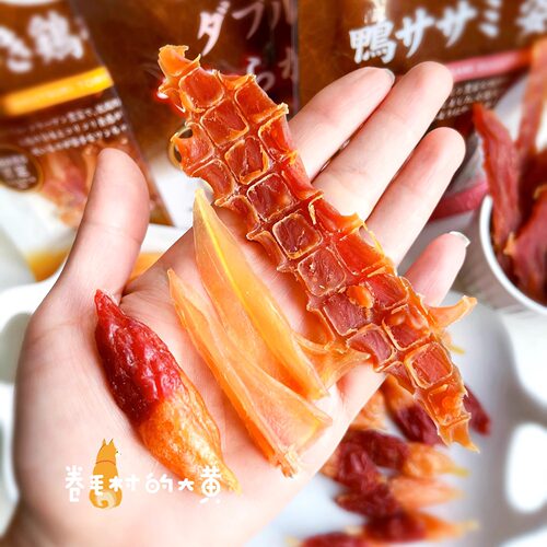 日本Petio派地奥狗狗零食鸭肉干带肉鸡软骨鸭肉切片训练奖励零食 - 图1