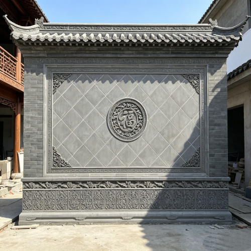 中天古建仿古影壁墙浮雕角花传统砖雕工艺古建墙面中式庭院角花 - 图2