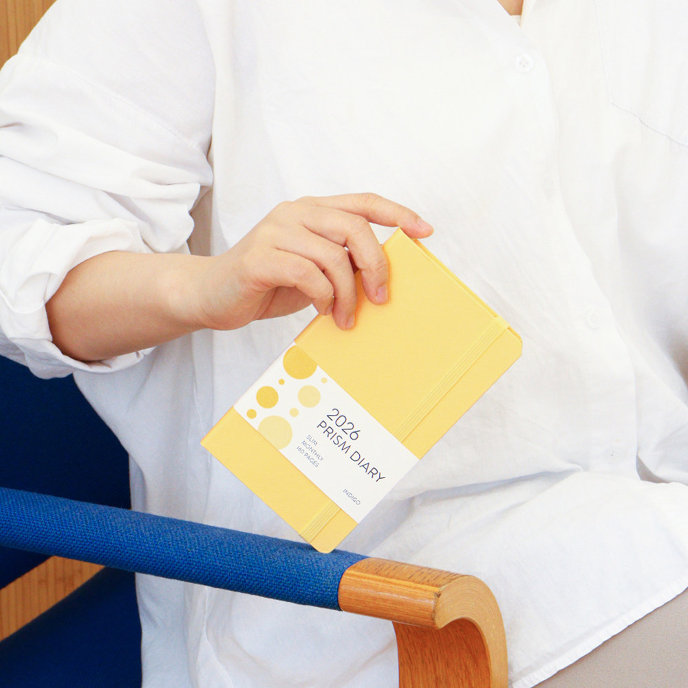 韩国indigo简约便携绑带2026月计划本横线本日程笔记手账本子办公,淘宝优惠券,粉丝福利购,淘宝优惠卷