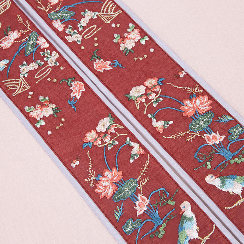 重回汉唐旗舰店重回汉唐满池娇汉服女正品原创刺绣加绒加厚日常披风斗篷秋冬外出2