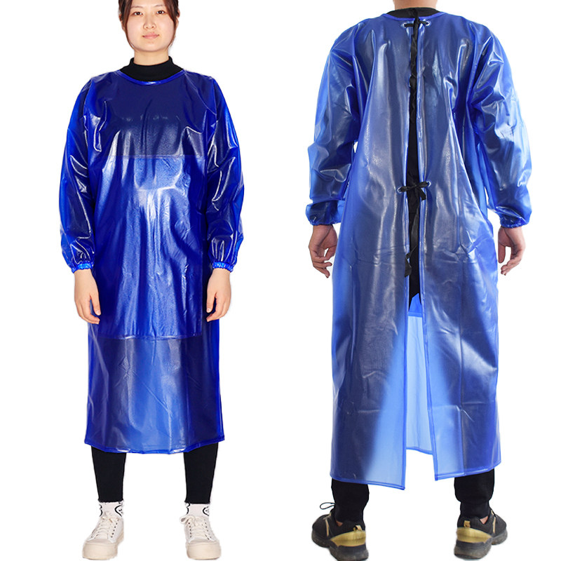 牛筋加厚防水防油耐酸碱罩衣耐磨围裙化工厂屠宰场石材长袖反穿衣,淘宝优惠券,粉丝福利购,淘宝优惠卷