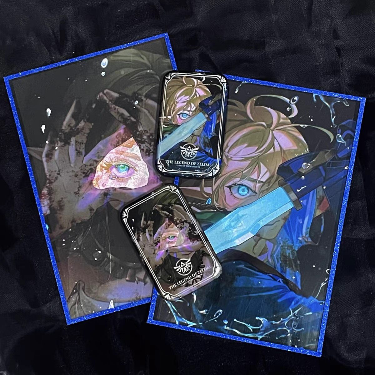 林塞同人 kume九米王国之泪反光明信片吧唧,淘宝优惠券,粉丝福利购,淘宝优惠卷