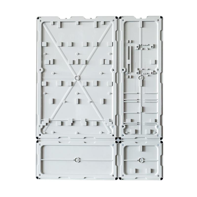 国网南网费控三相四户计量电表箱PC+ABS非金属塑料全透明透明可视 - 图0