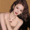 High-end letter ring for women, new niche design