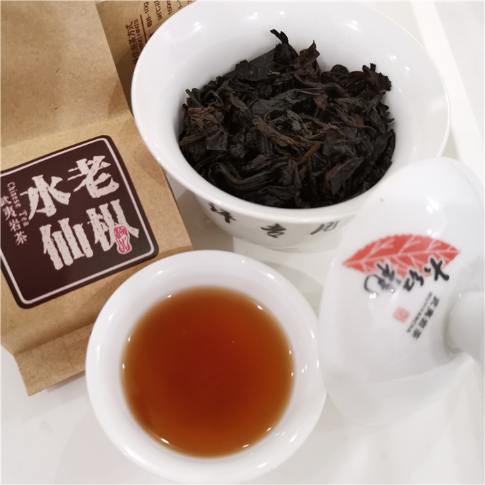 武夷山大红袍老枞水仙茶叶浓香型500g新茶特级武夷岩茶口粮茶散-图1