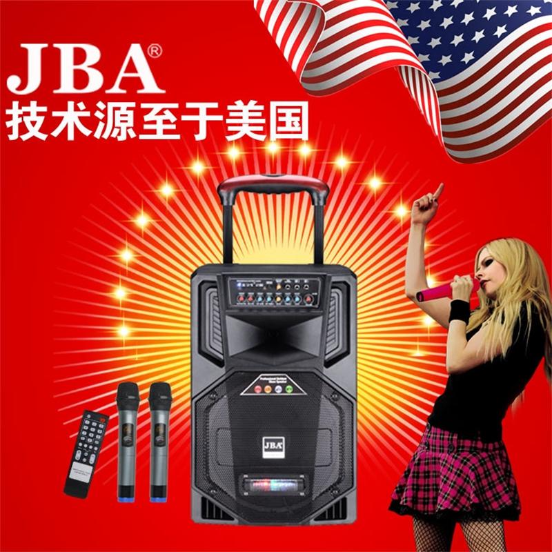 jba音箱户外k歌手提便携式大功率播放器重低音教学拉杆广场舞音响-图2