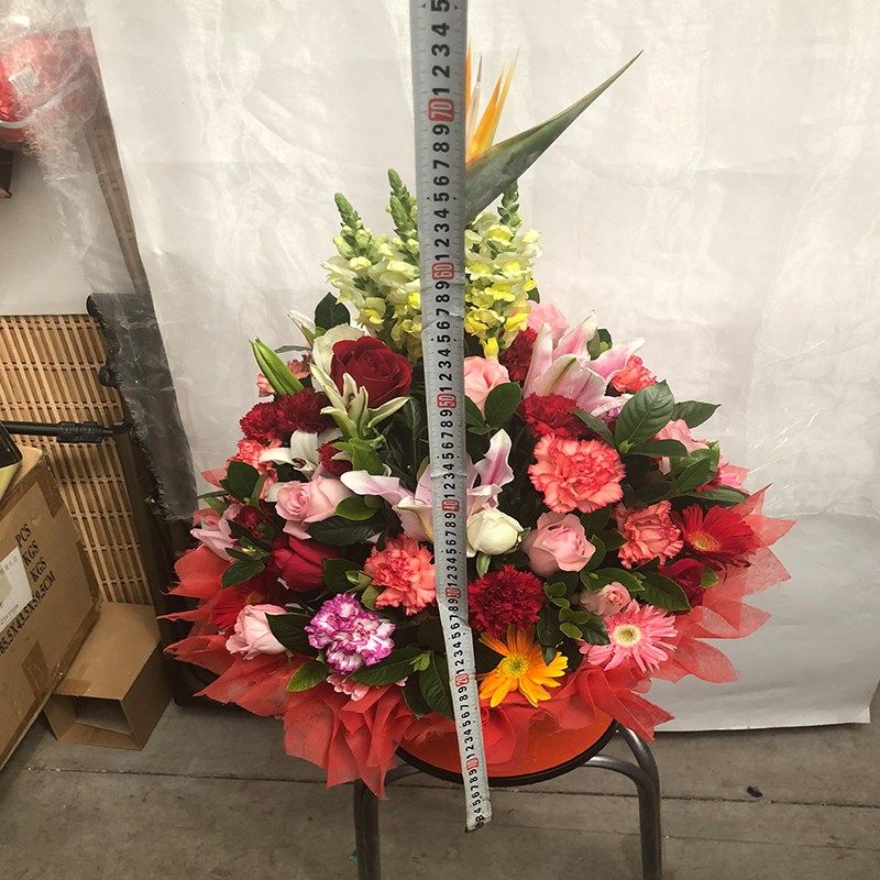 四面观鲜花花篮妈妈生日长辈老人过寿探望病人祝福北京同城速递