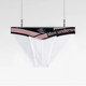 PUMP men's briefs, ultra-thin ice silk, transparent, high-cut, low-waist, sporty and comfortable, U-convex underpants