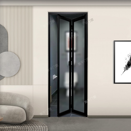 折叠门推拉平开门pd门pt门趟折门趟掩门吊趟门平框单包双包 - 图1