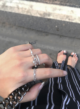 璀璨星河韩国东大门星星关节戒指