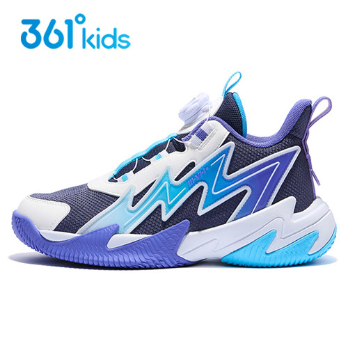 悍将361童鞋男童青少年篮球鞋防滑耐磨2025夏秋季新款软底运动鞋 - 图2